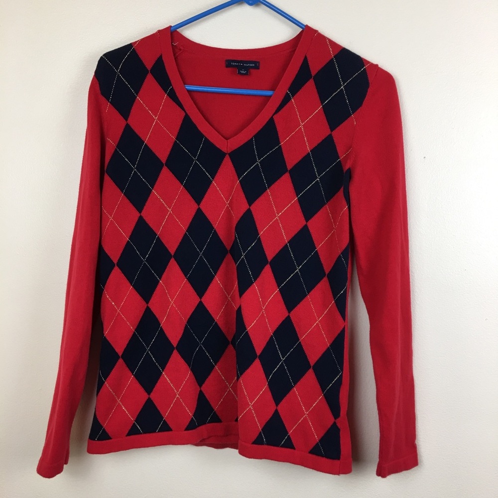 Tommy Hilfiger Women’s V-Neck Sweater